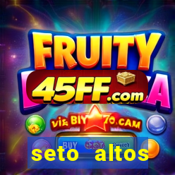 seto altos parametros para mim e para os outros